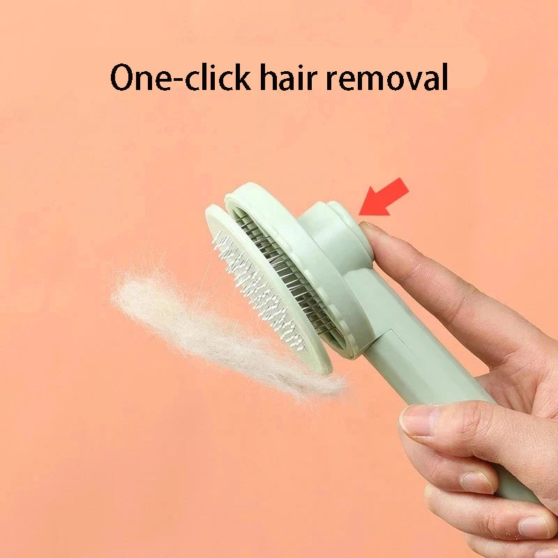Premium Self Cleaning Slicker Brush For Effective Pet Grooming