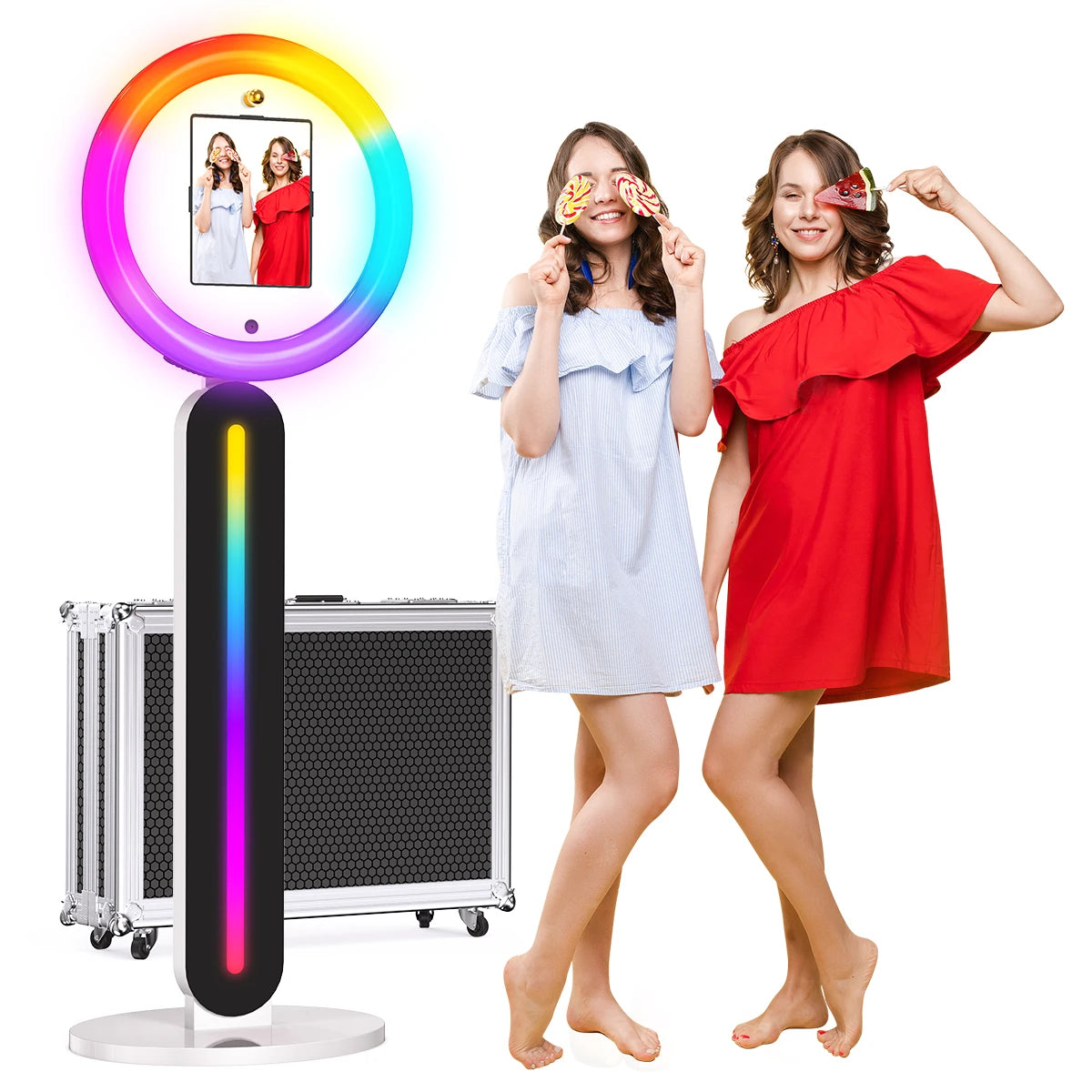 Neson Portable LED Photobooth Machine For Events And Parties