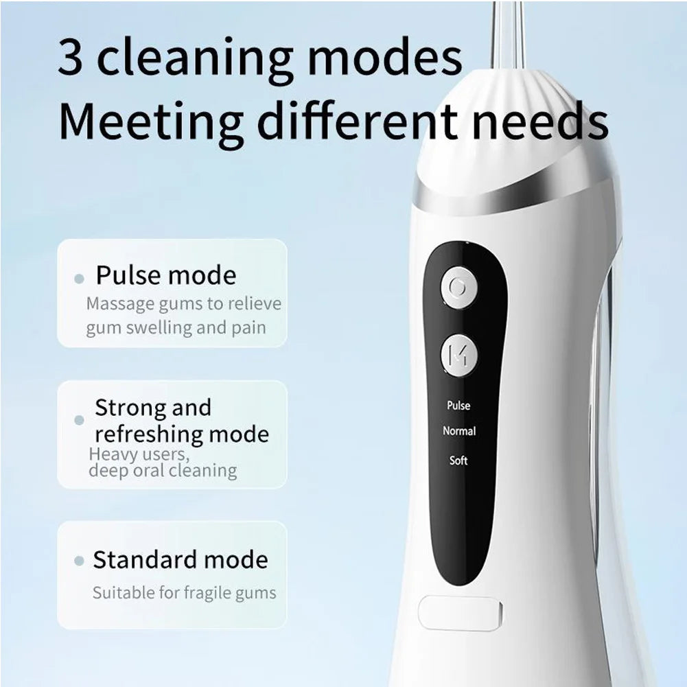 Dlsote Portable Rechargeable Oral Irrigator Wireless Dental Water Flosser