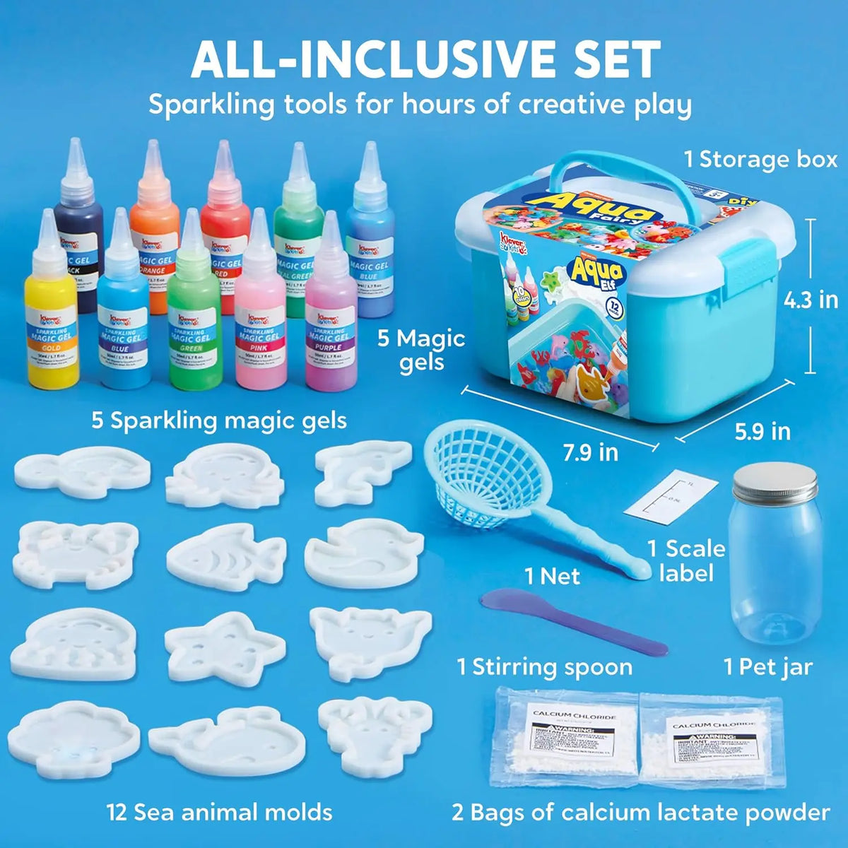 Joyfy Magic Fairy Water Gel Toy Kit With Preserving Bottle