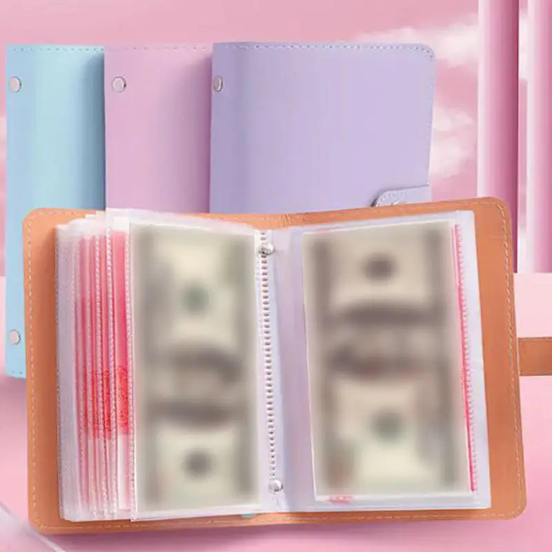 Reusable Money Saving Binder With Cash Envelope Challenge Tracker Organizer