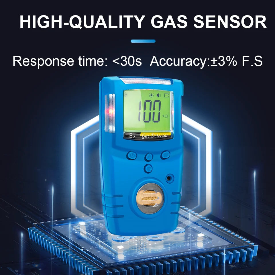 CCEsafety GC210 Portable Multi Gas Detector With LCD Alarm