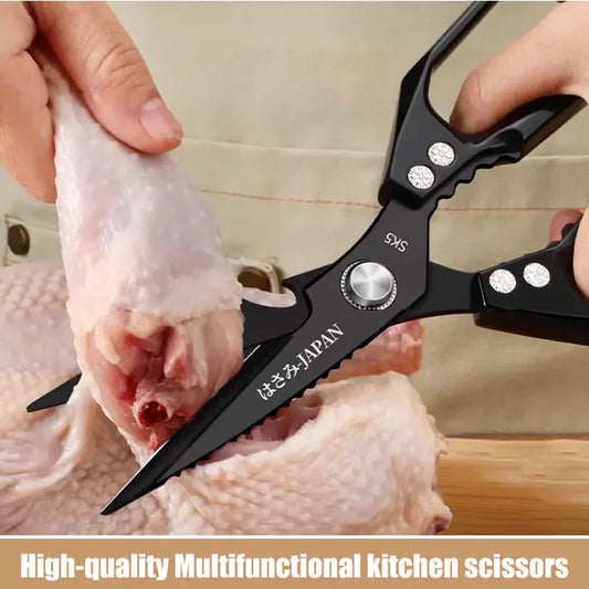 Professional Multifunctional Stainless Steel Kitchen Scissors