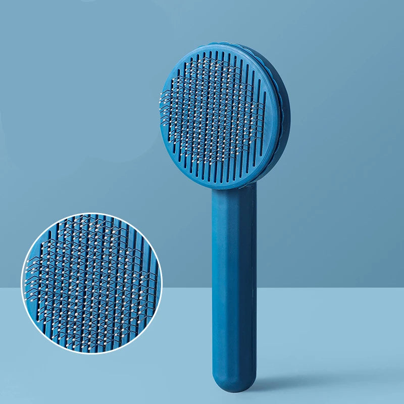 Premium Self Cleaning Slicker Brush For Effective Pet Grooming