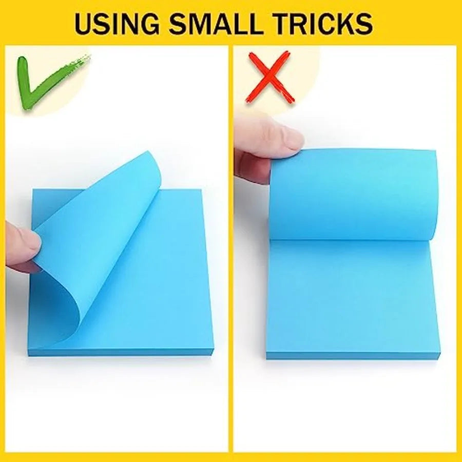 Adhesive Sticky Notes Pads For Office School And Home Use