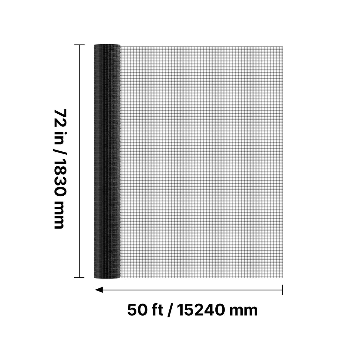 SucceBuy Galvanized Vinyl Coated Welded Wire Mesh for Garden Fencing