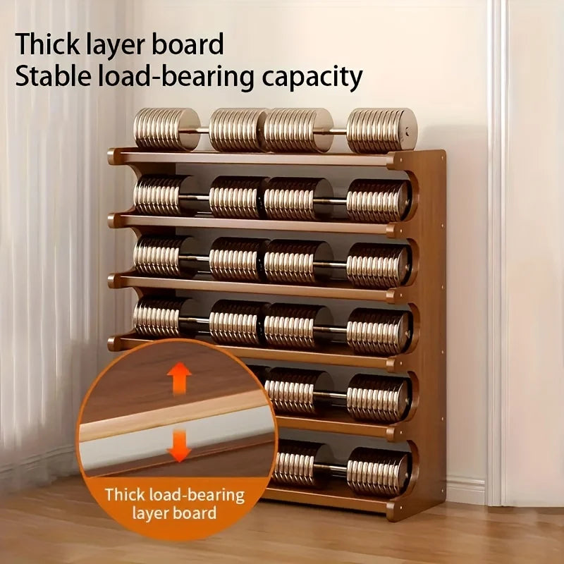 Space Saving Durable Wooden Shoe Rack With Independent Storage Shelves
