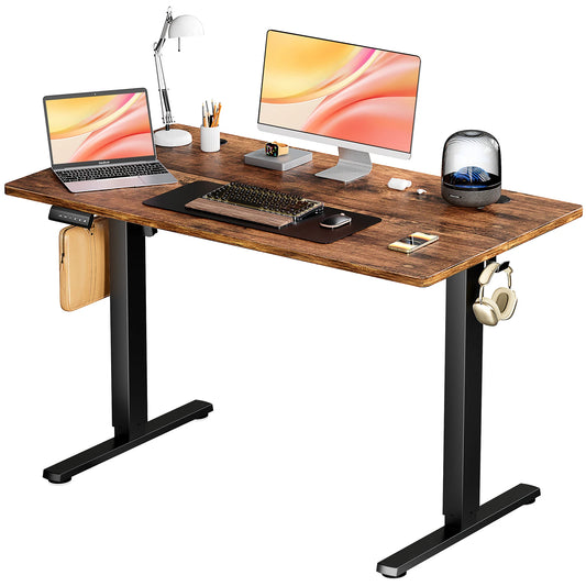JHK Electric Height Adjustable Standing Desk for Home Office Workspaces