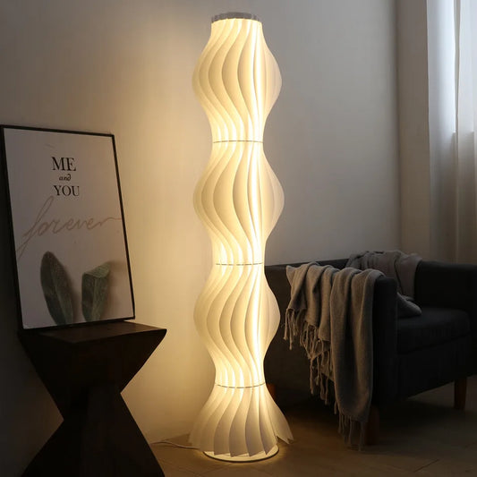 LUVODI Dimmable LED Floor Lamp for Modern Home Interiors