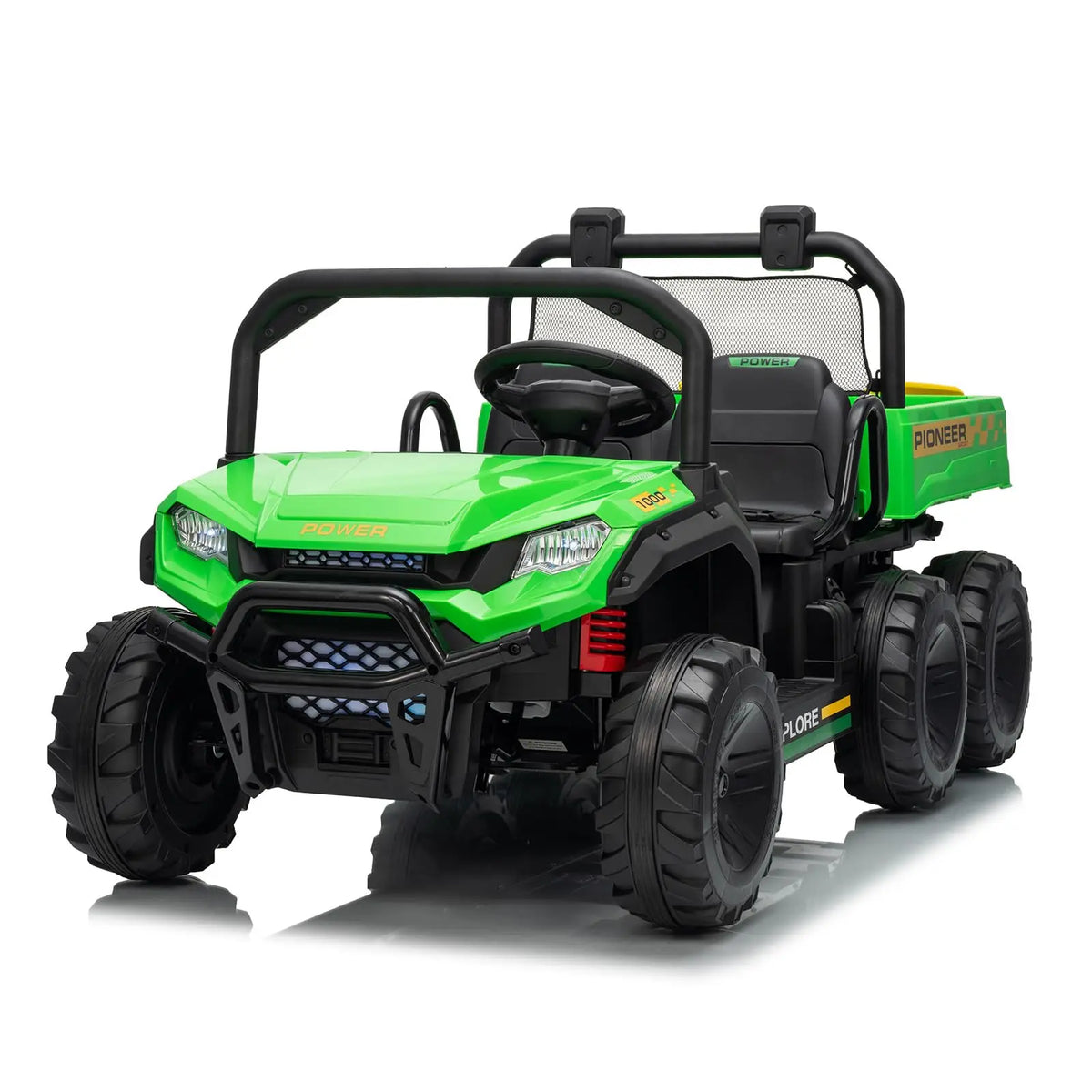 HiMISS Kids Electric Ride On Dump Truck With Parent Remote