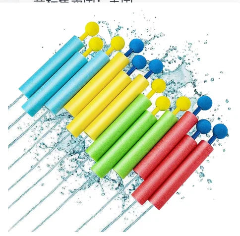 Mini Pull Back Water Gun for Kids Outdoor Splash Toy