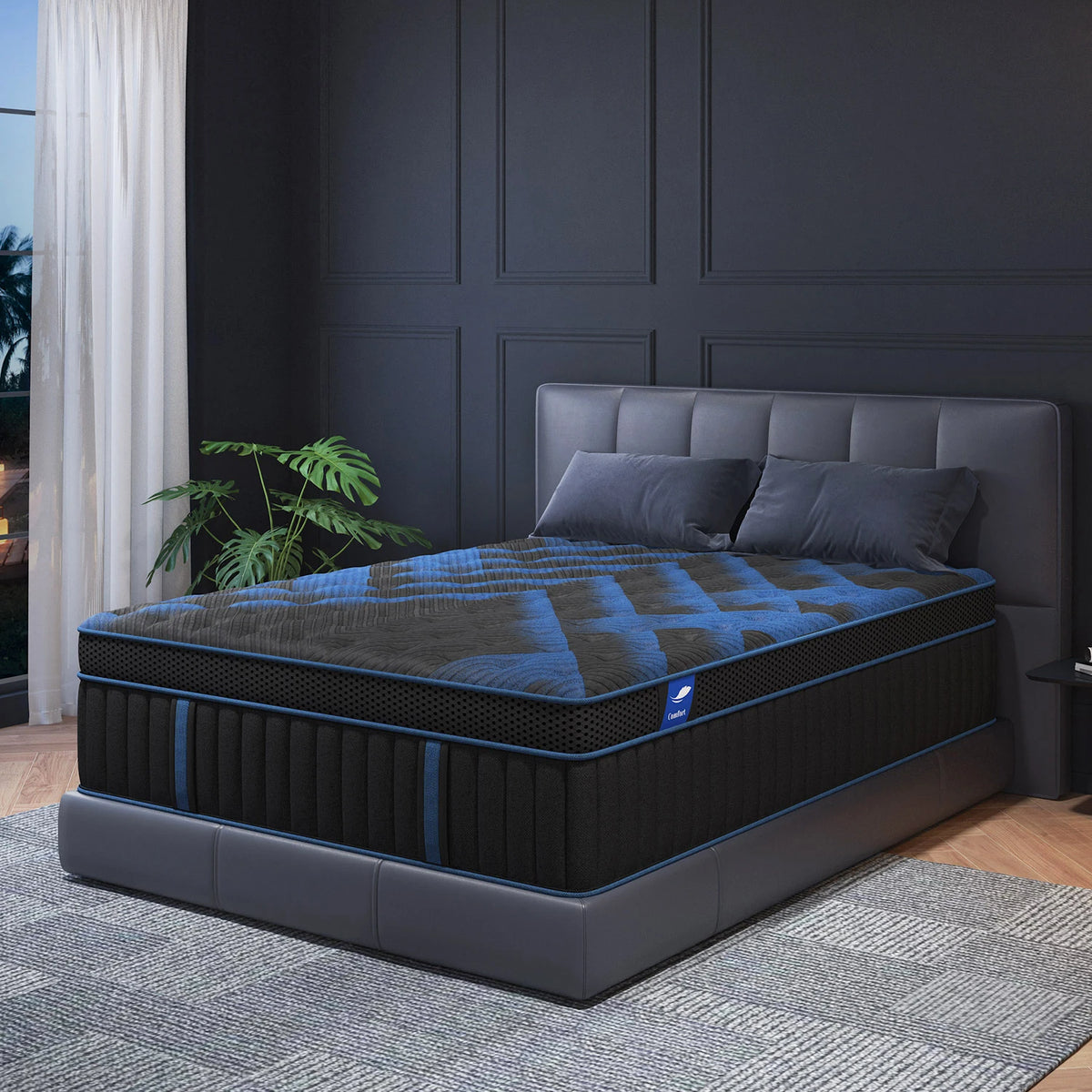 Sweetlove Gel Memory Foam Hybrid Pocket Spring Medium Firm Mattress