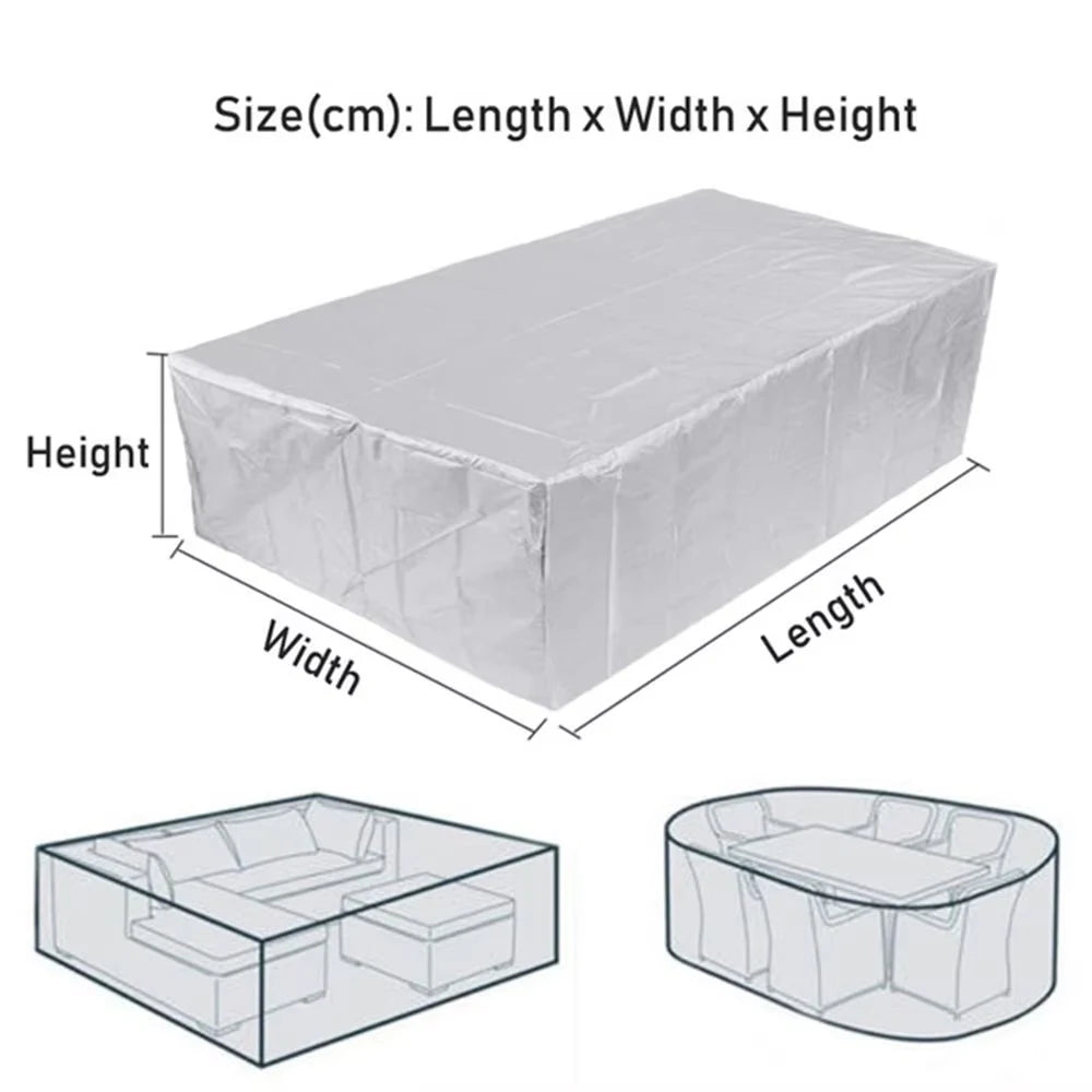 Heavy Duty Waterproof Patio Furniture Cover for Outdoor Protection