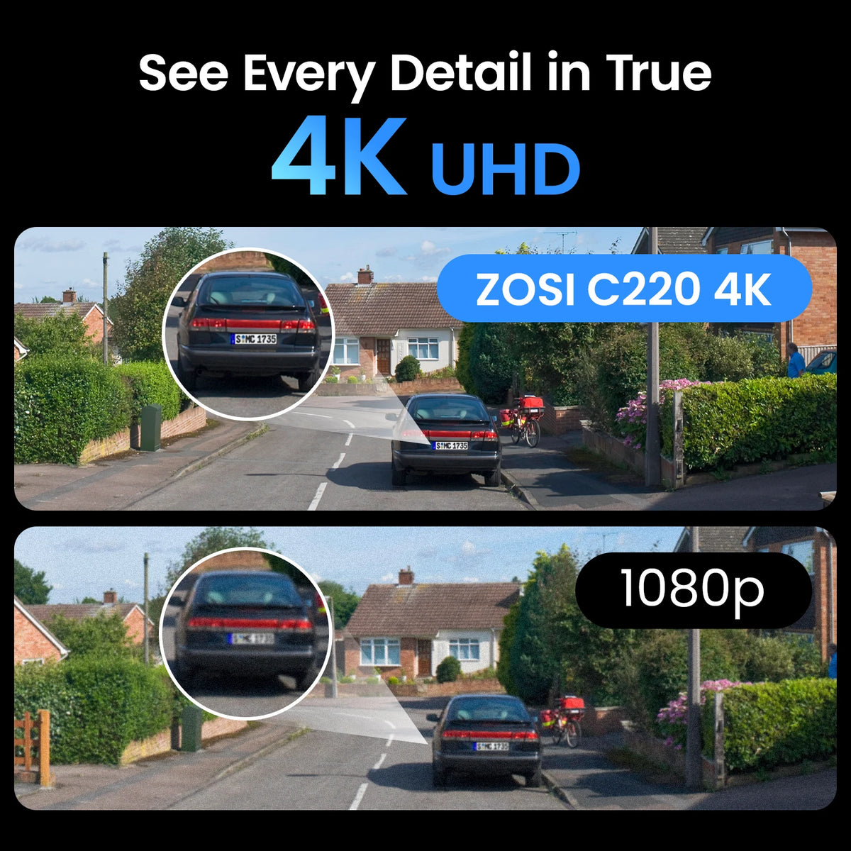 ZOSI AI PoE Security Camera System With Eight Channel NVR