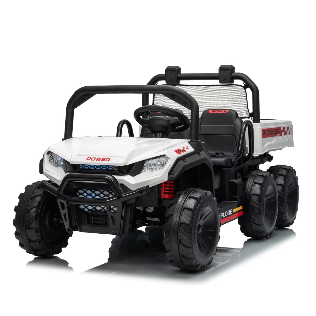 HiMISS Kids Electric Ride On Dump Truck With Parent Remote