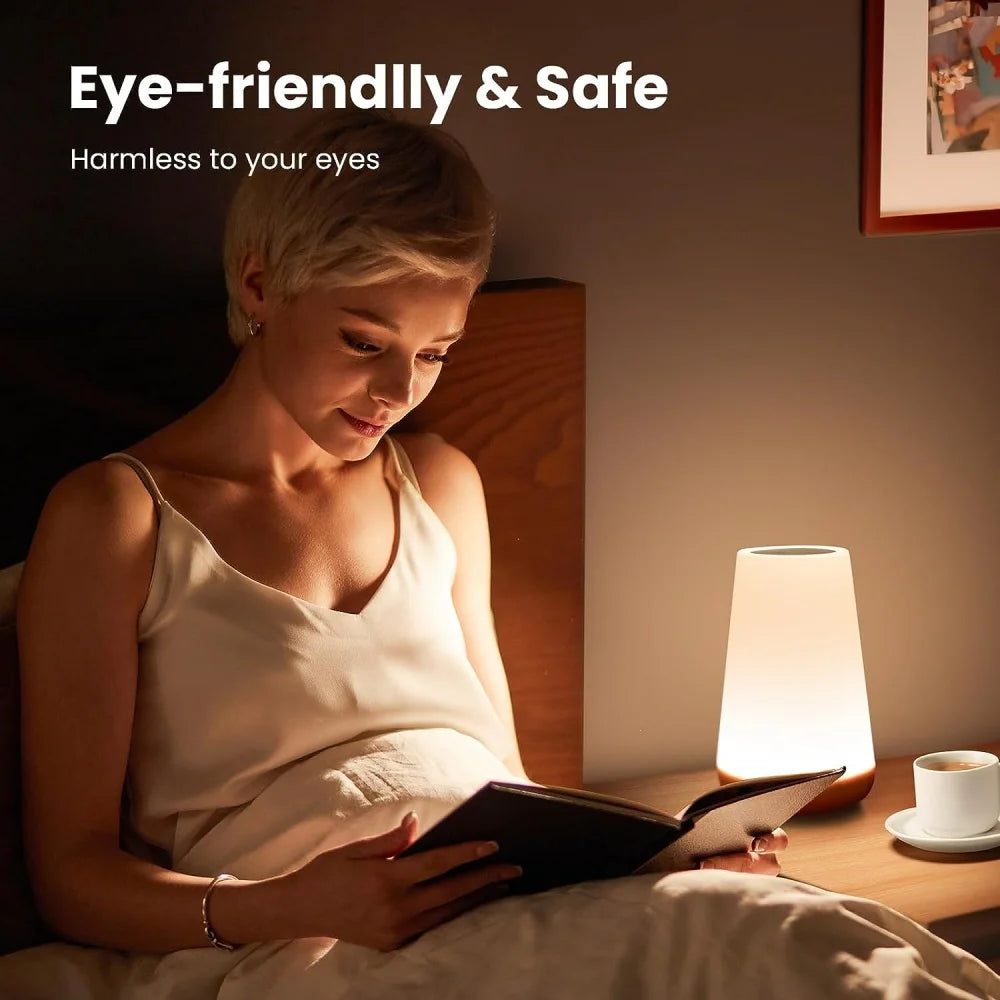 Portable Rechargeable Touch Night Light For Bedroom