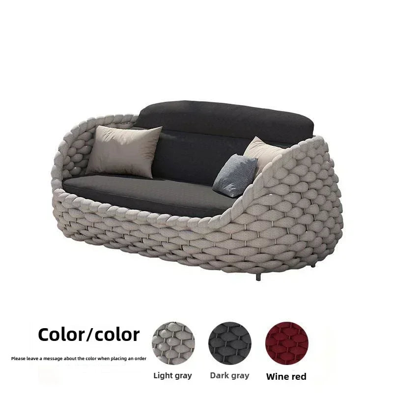 All Weather PE Rattan Outdoor Bistro Conversation Set