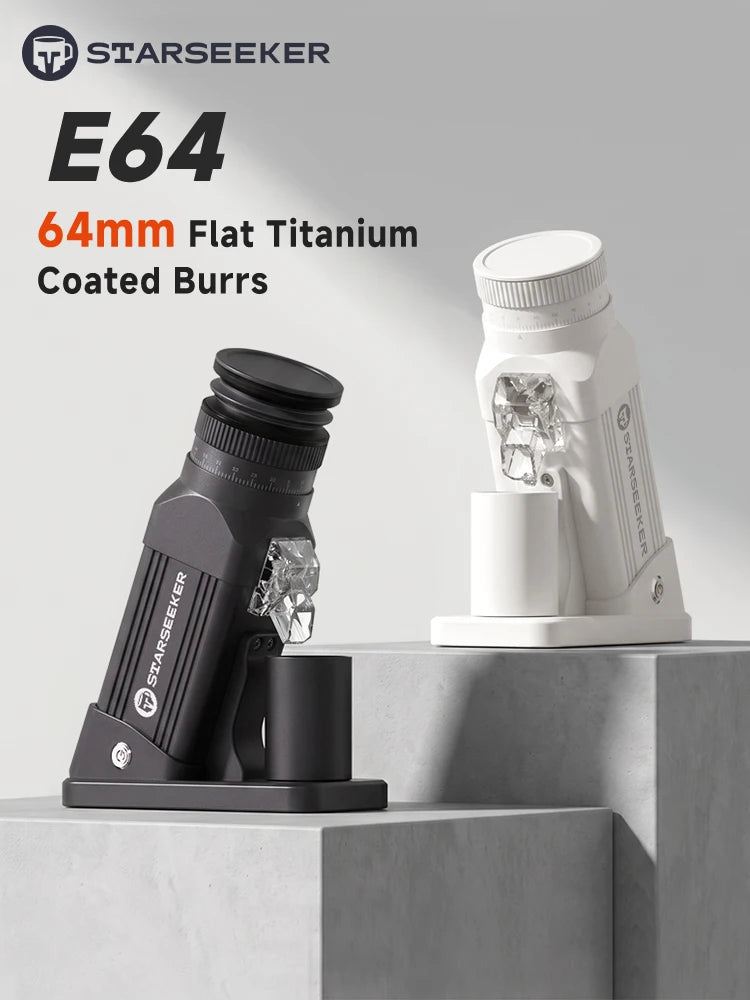 Starseeker Electric Coffee Burr Grinder With Aluminum Body