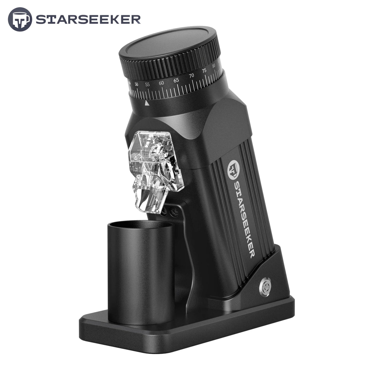 Starseeker Electric Coffee Burr Grinder With Aluminum Body