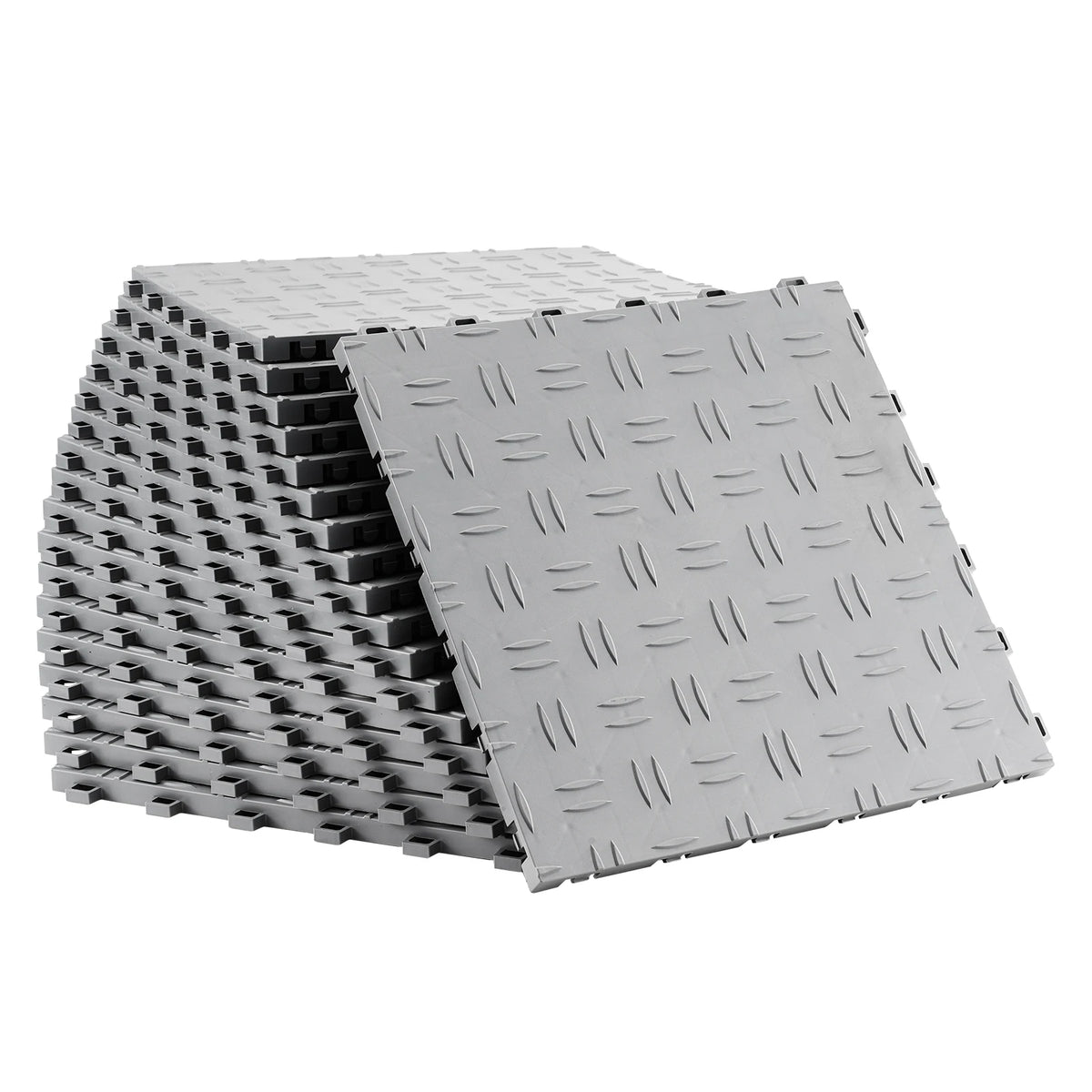 Interlocking Garage Floor Tiles Non Slip PP Mats For Basements
