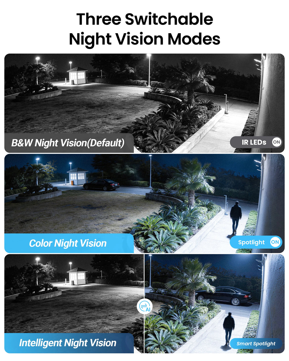 Zosi 4K PoE AI Smart Video Surveillance Home Camera System