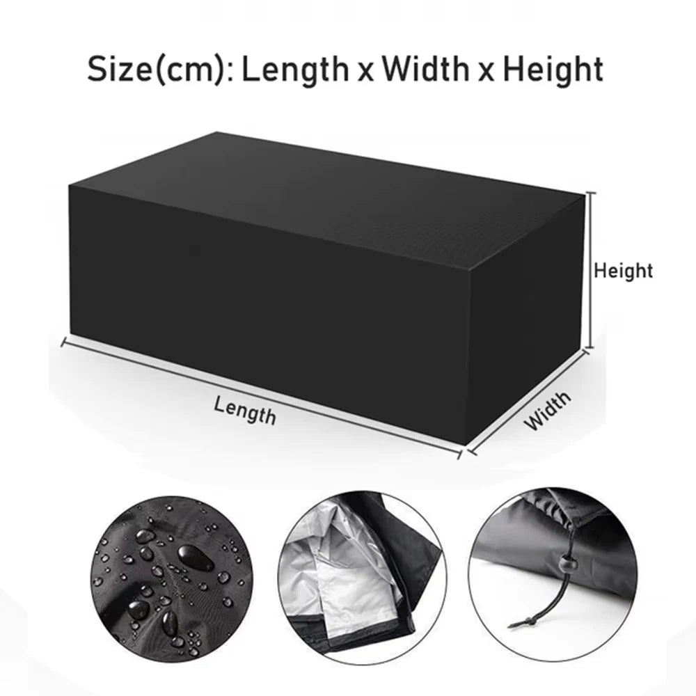 Heavy Duty Waterproof Patio Furniture Cover for Outdoor Protection