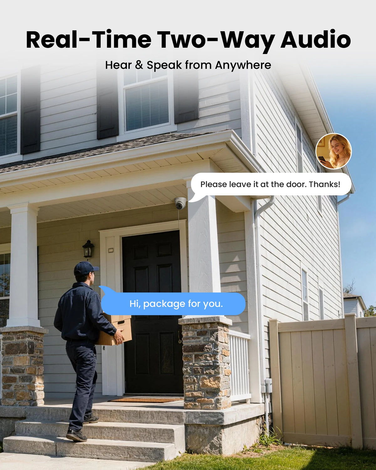 Zosi 4K PoE AI Smart Video Surveillance Home Camera System