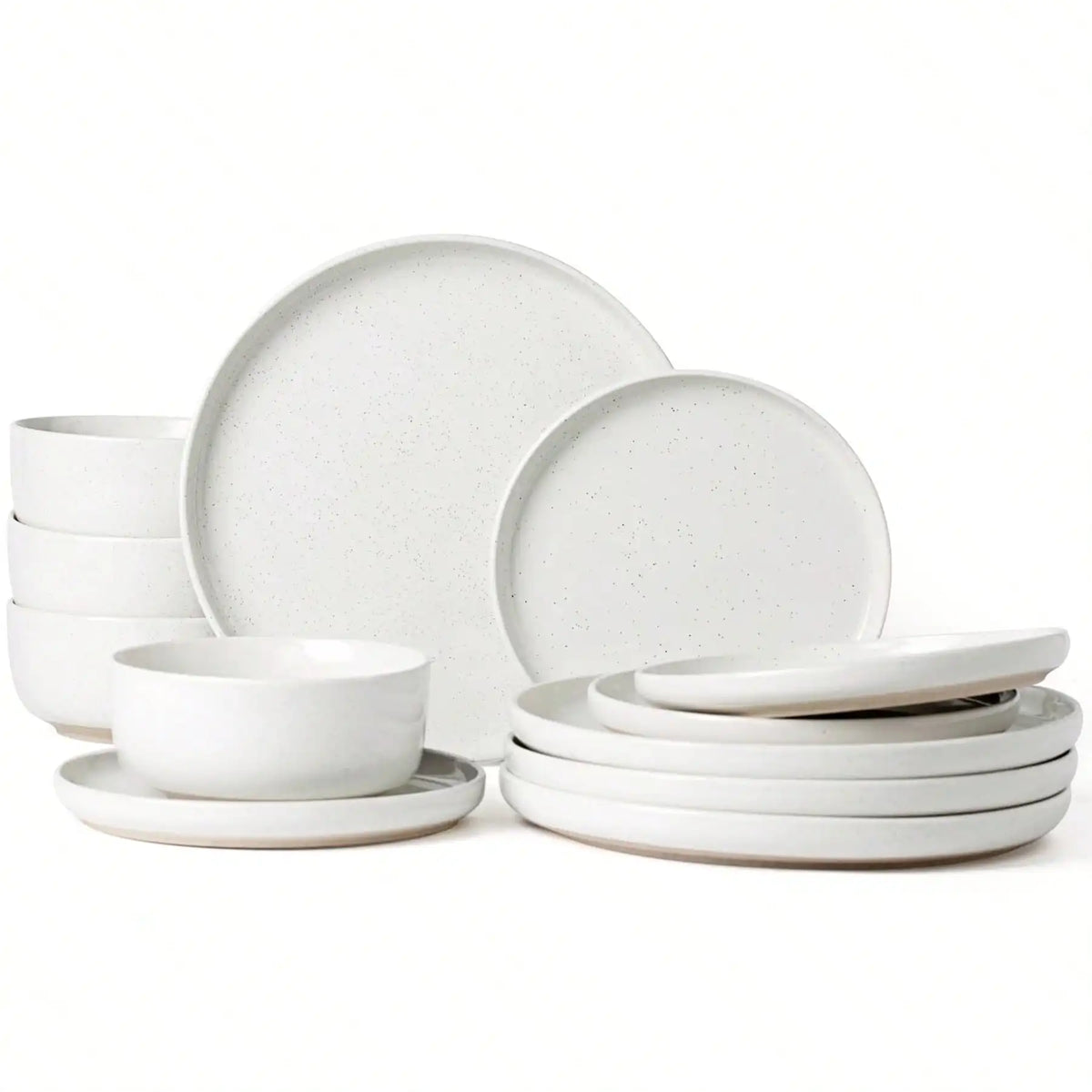 Nordic Modern Ceramic Dinnerware Set With Plates And Bowls