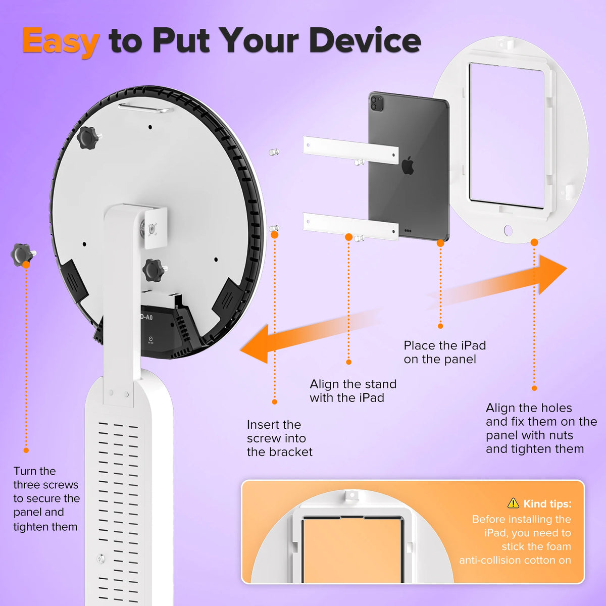 Neson Portable LED Photobooth Machine For Events And Parties