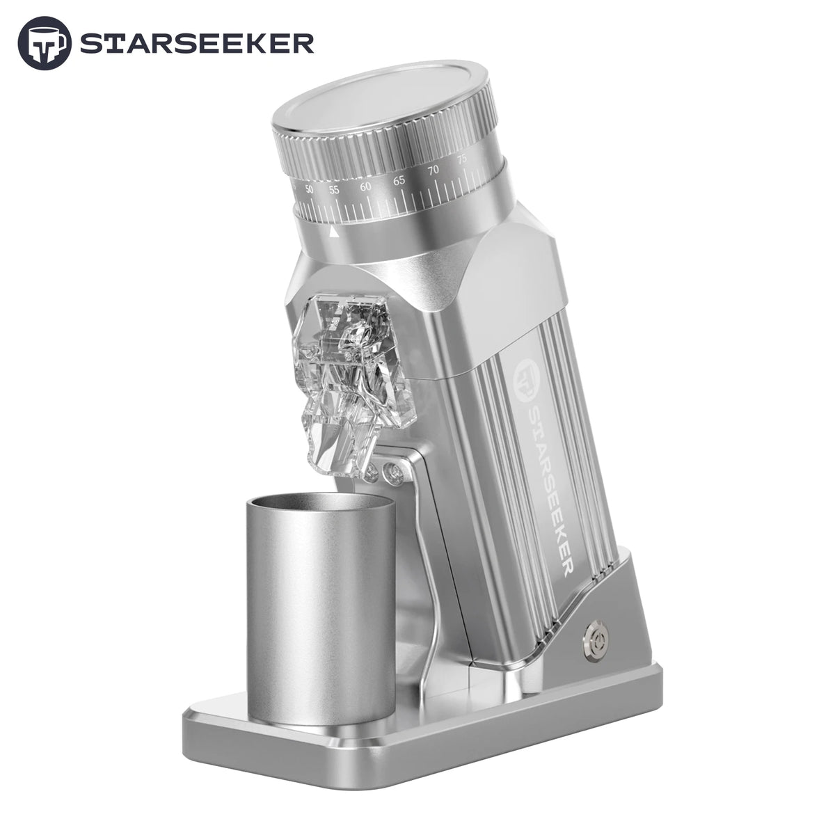 Starseeker Electric Coffee Burr Grinder With Aluminum Body