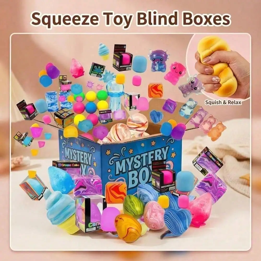 Slow Rising Squishy Blind Box Sensory Stress Relief Fidget Toy