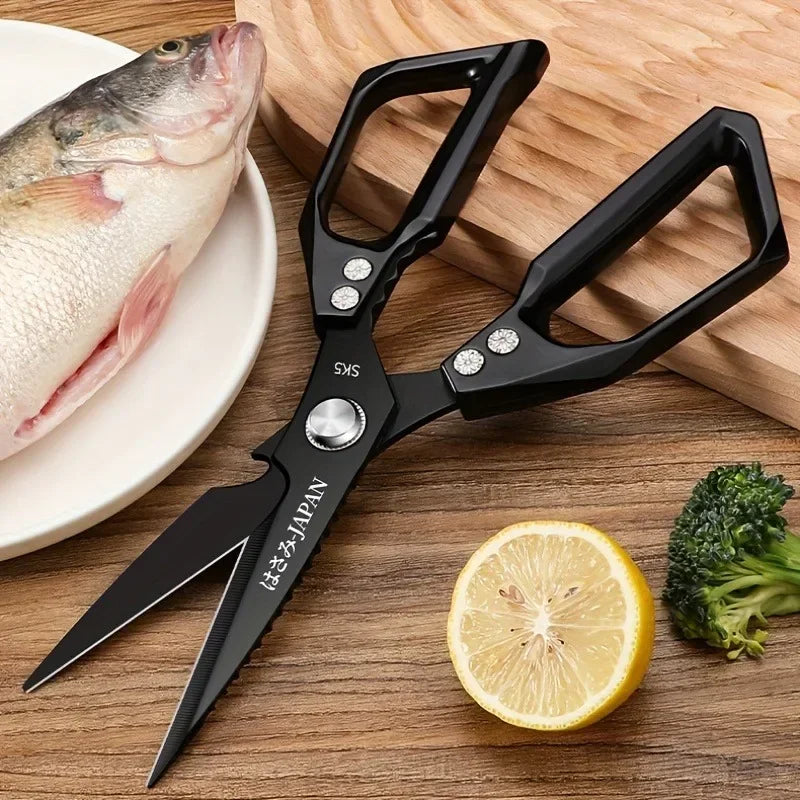 Professional Multifunctional Stainless Steel Kitchen Scissors