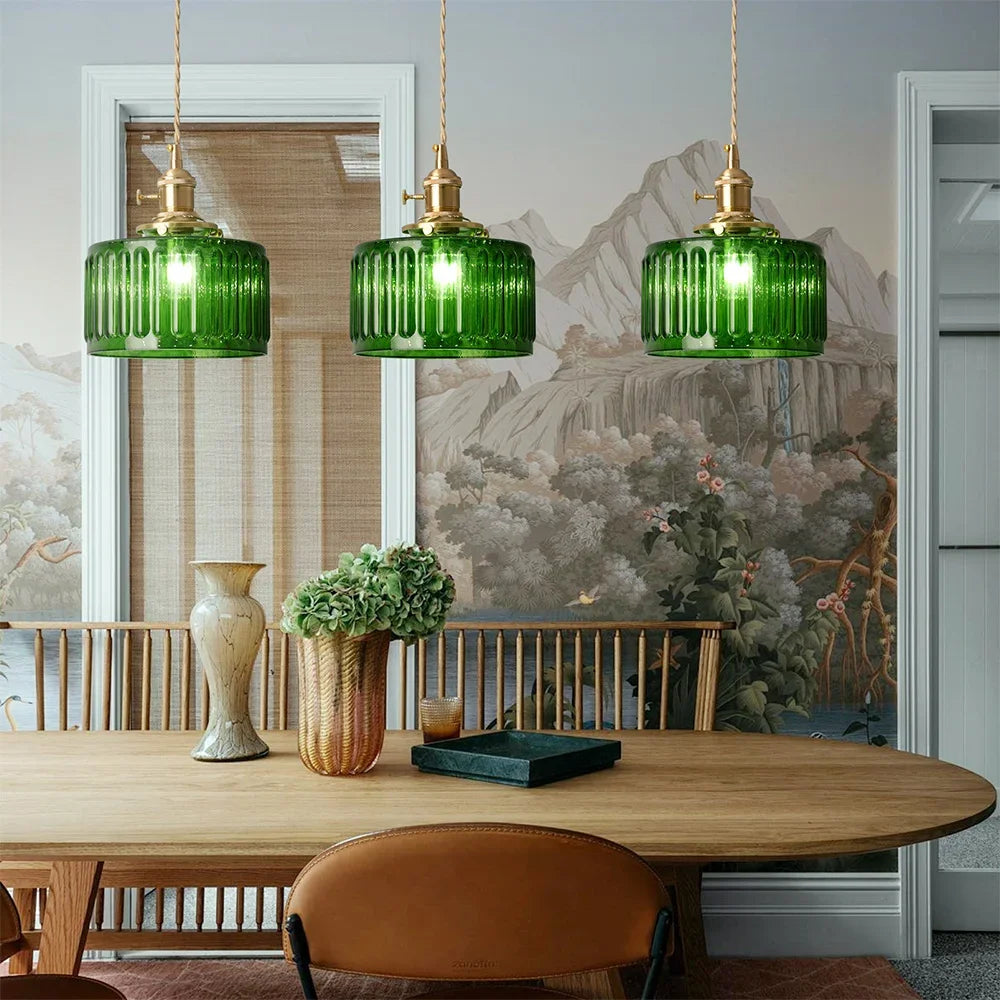 VETRULUS Modern LED Crystal Pendant Light Ceiling Fixture